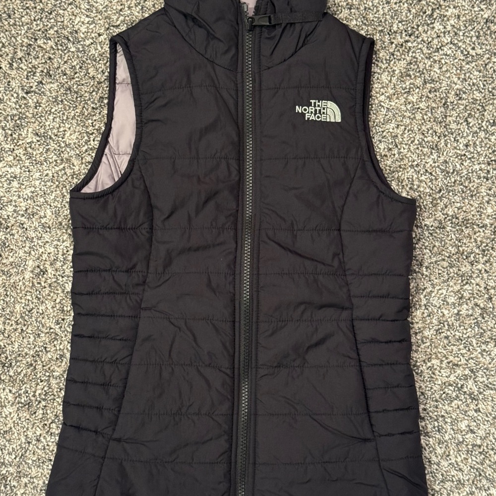 The North Face Black Insulated Quilted Vest